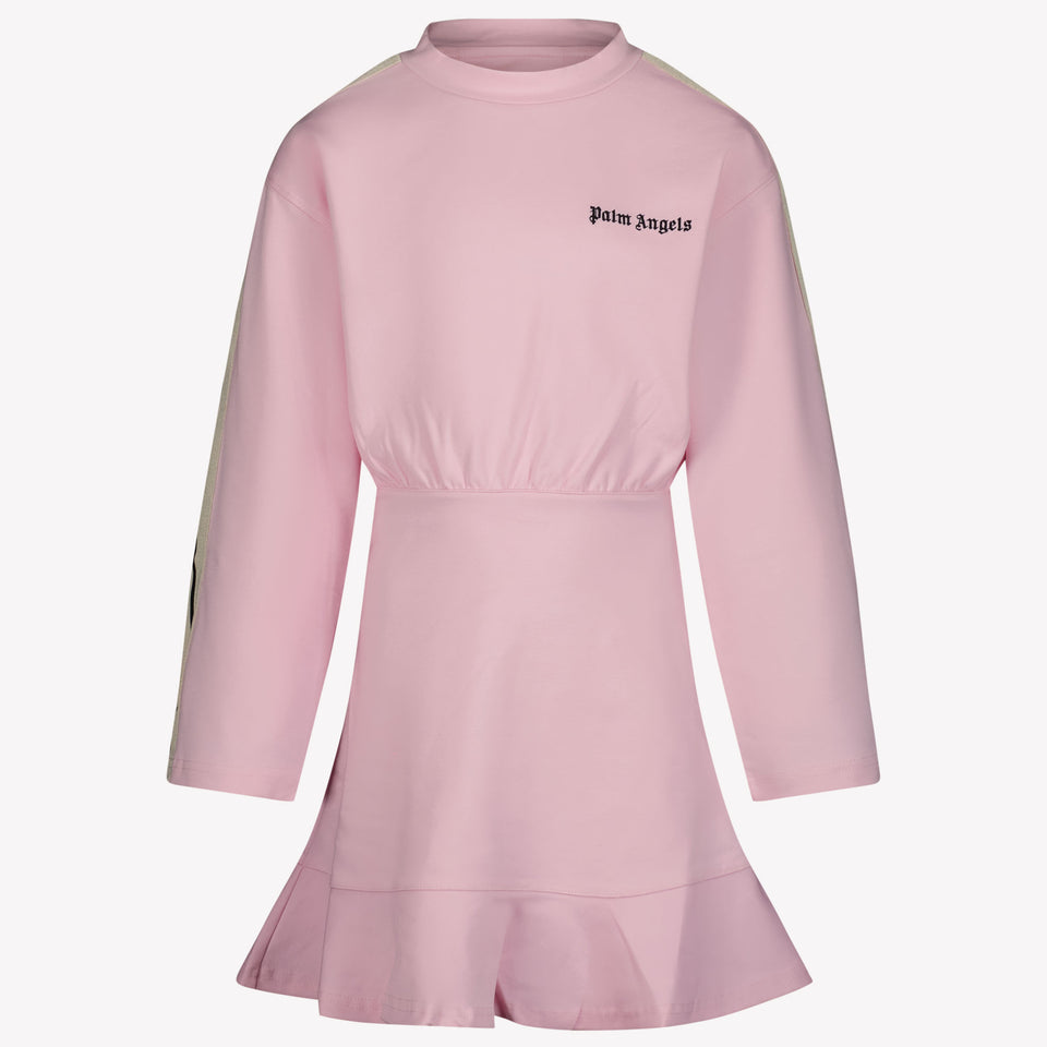 Palm Angels Enfant Filles Robe Rose Léger