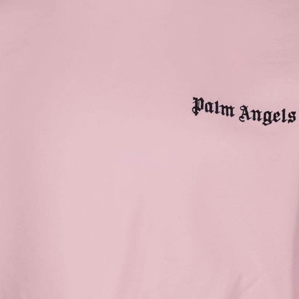 Palm Angels Enfant Filles Robe Rose Léger