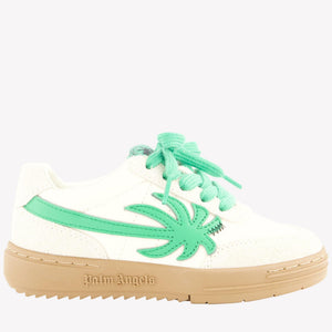 Palm Angels Garçons Baskets Beige Clair