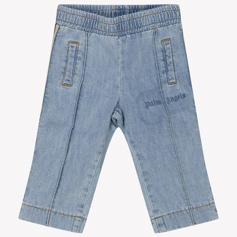 Palm Angels Bambino Ragazzi Pantaloni Azzurro