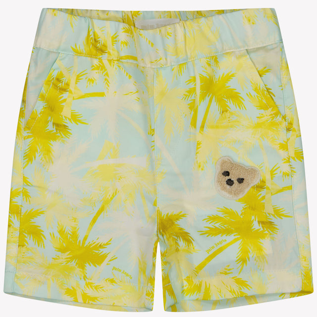 Palm Angels Bébé Garçons Short dans Bleu Clair