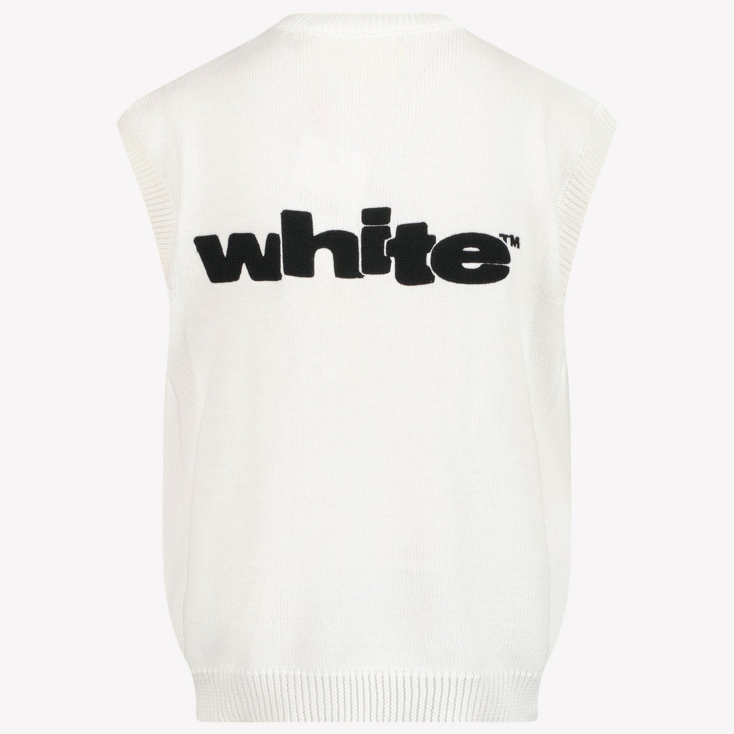 Off-White Ragazzo Ragazzi Gilet in Bianco