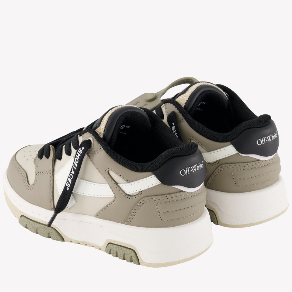 Off-White Jungs Sneakers In Olivgrün