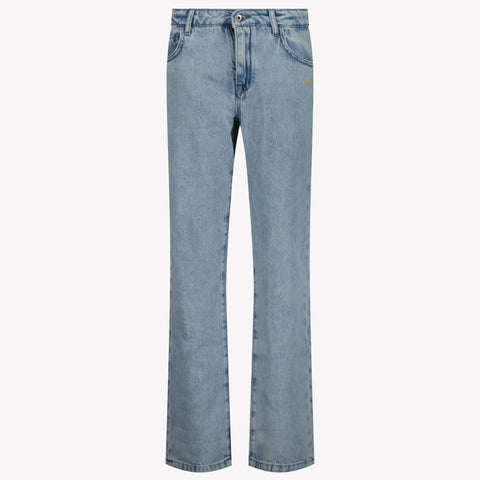 Off-White Niño Chicos Vaquero En Azul Claro