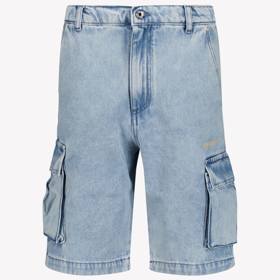 Off-White Kinderjungen Shorts in Jeans