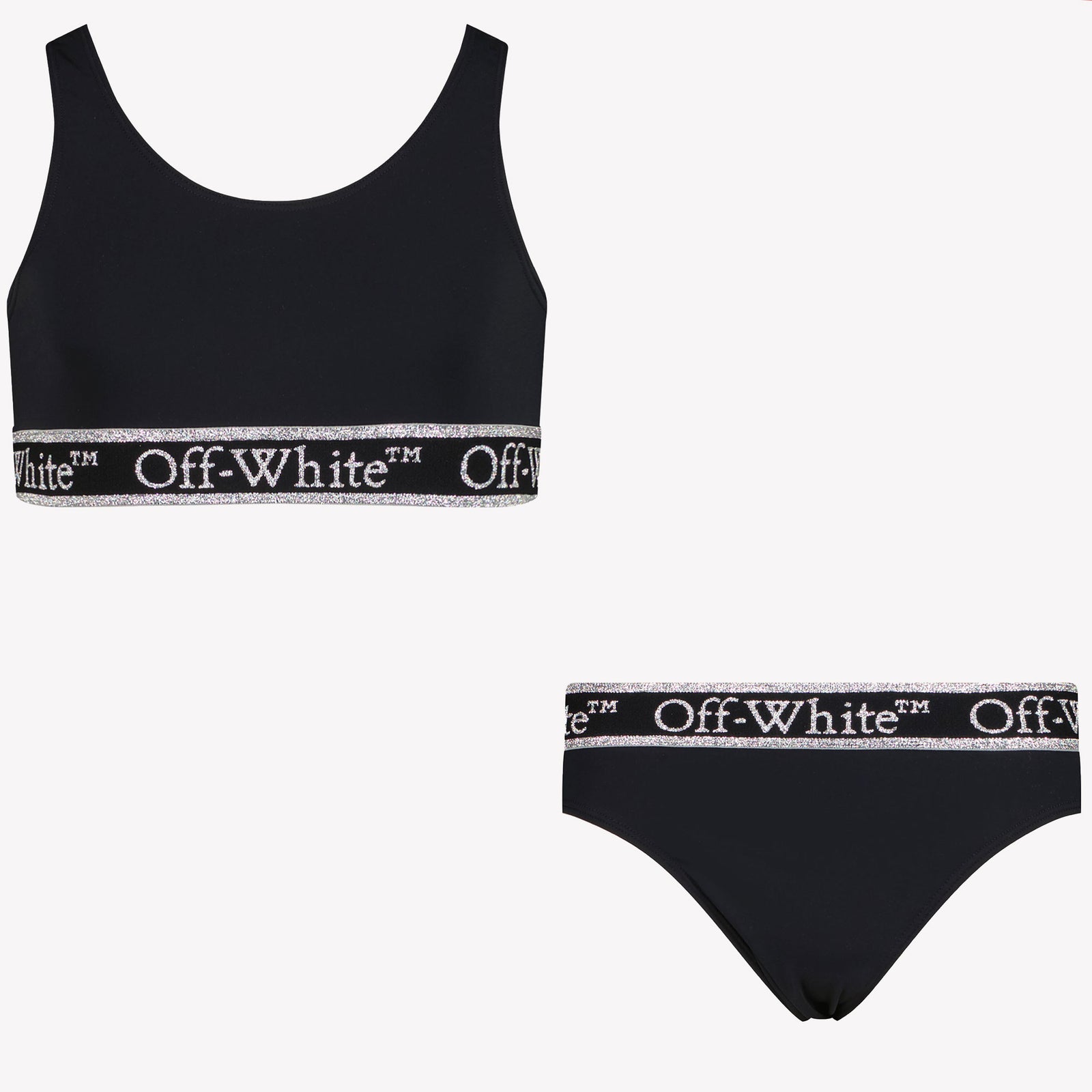 Off-White Niño Chicas Trajes de baño Negro