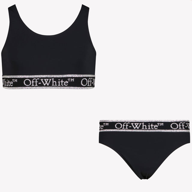 Off-White Kind Mädchen Badebekleidung Schwarz