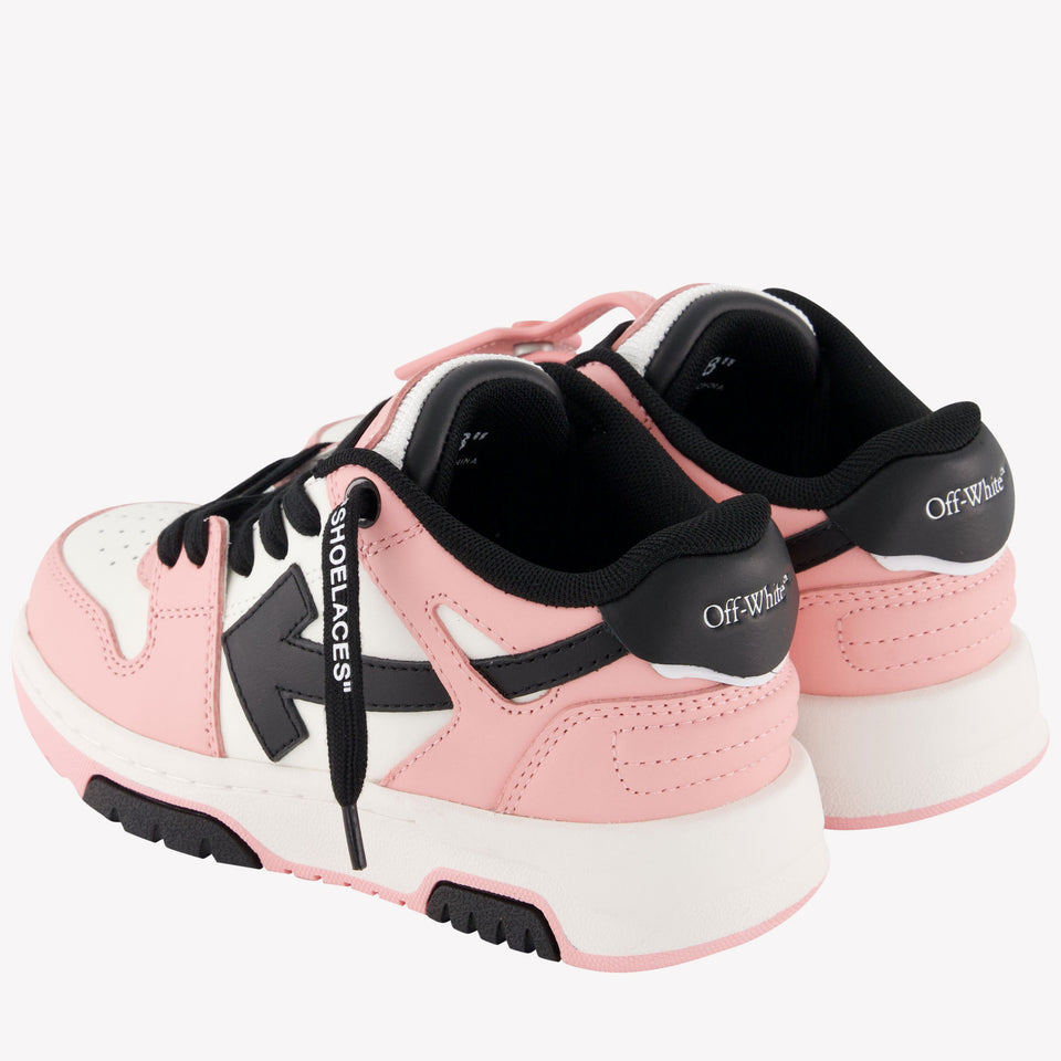 Off-White Mädchen Sneakers In Hellrosa