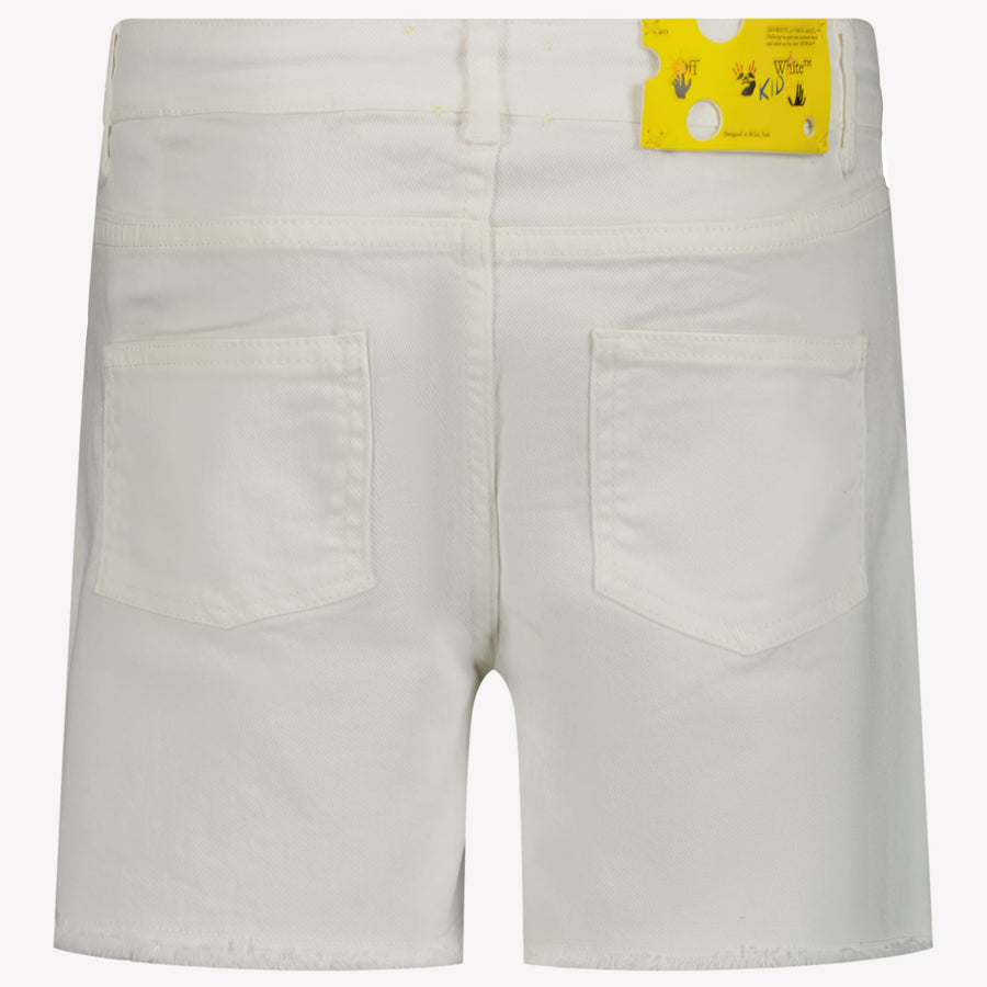 Off-White Kinder Mädchen Shorts Weiß