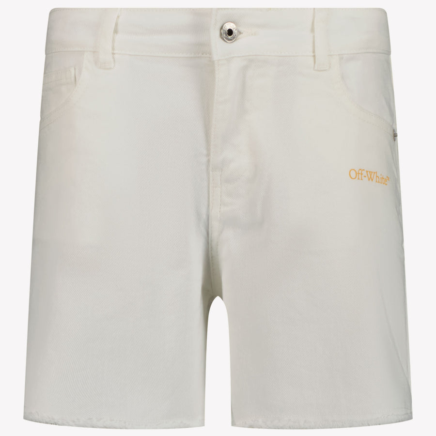 Off-White Kinder Mädchen Shorts Weiß