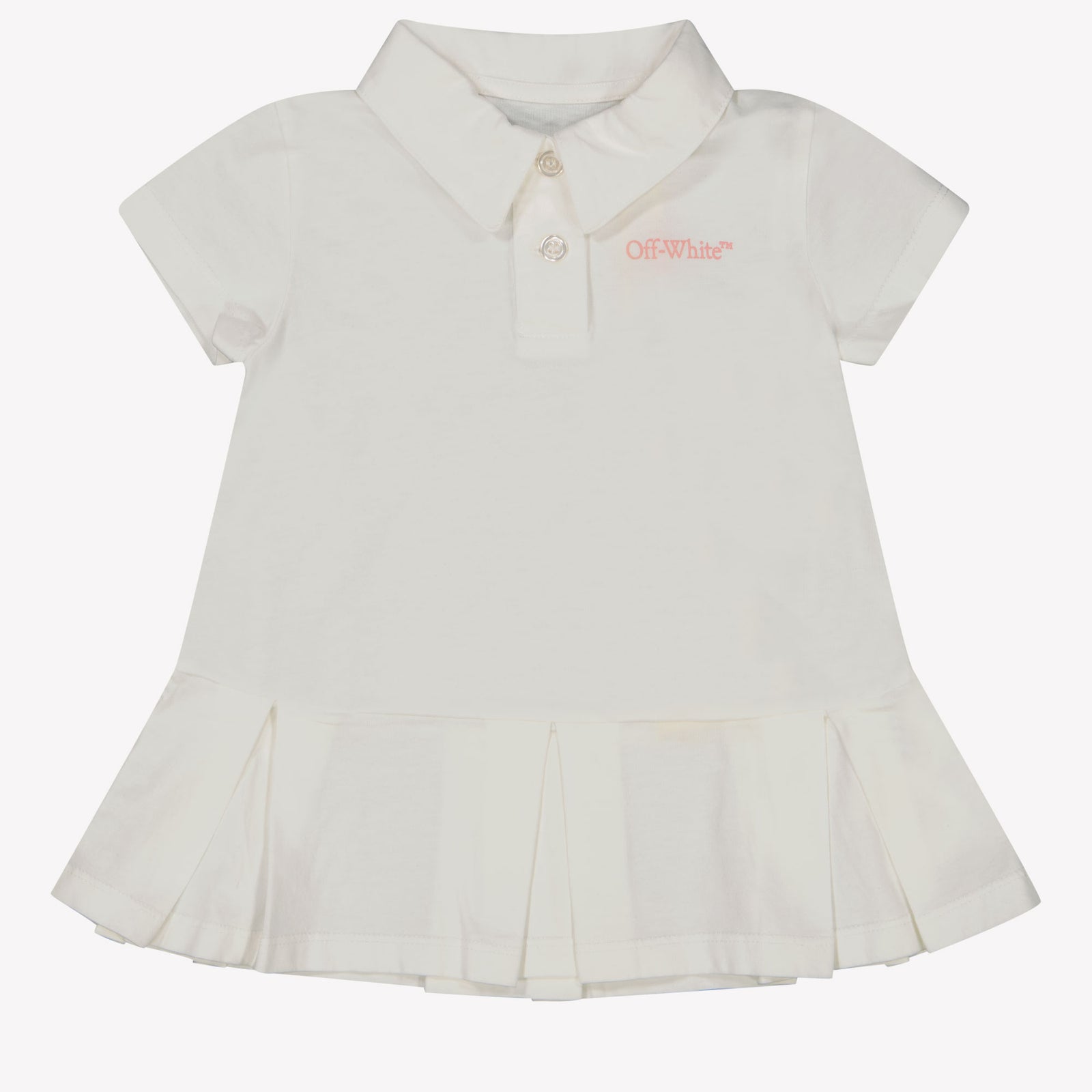 Off-White Bambino Ragazze Vestito Bianco