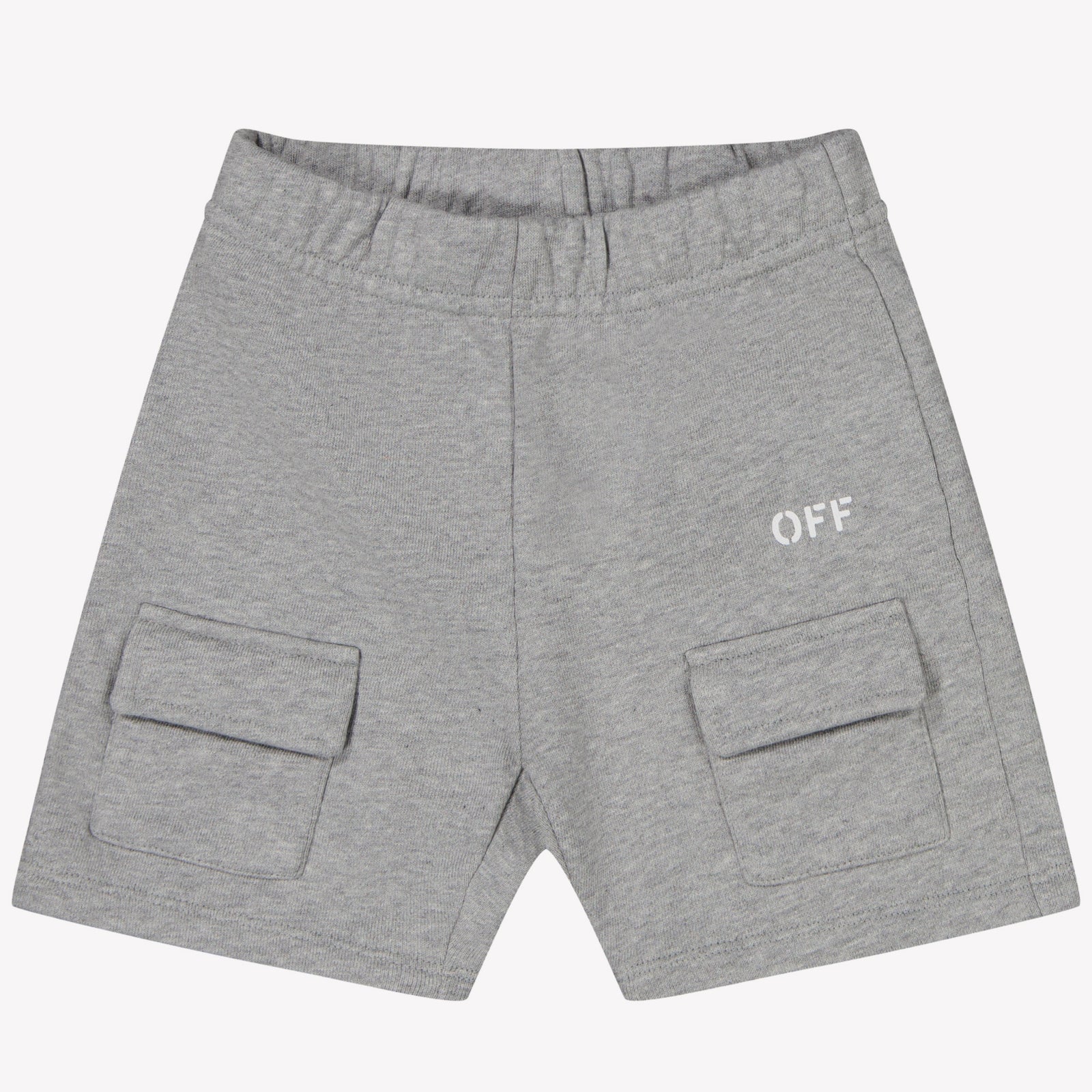 Off-White Bambino Ragazzi Shorts in Grigio