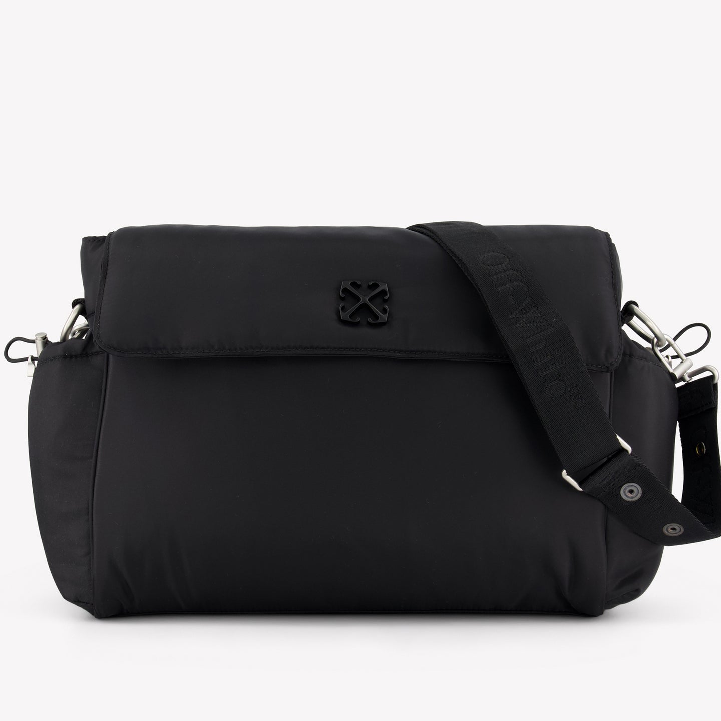 Off-White Baby Unisex Diaperbag in Black