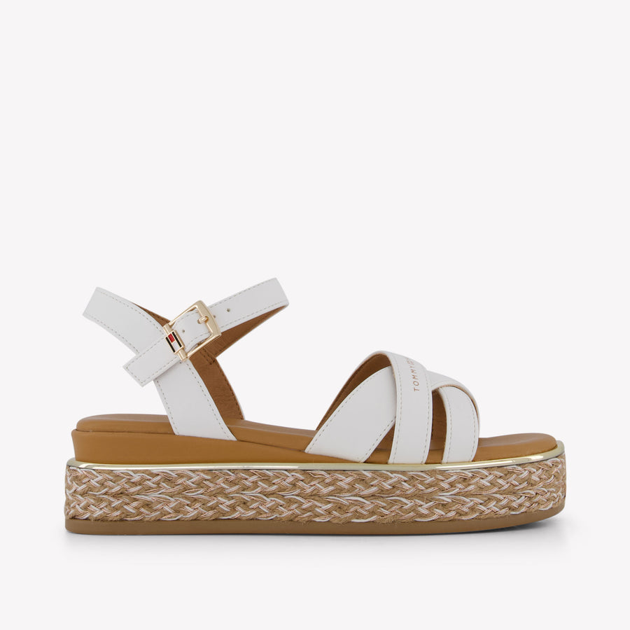 Tommy Hilfiger Filles Sandales Blanc