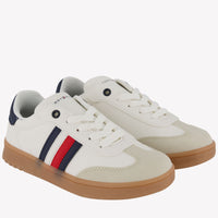 Tommy Hilfiger Garçons Baskets Blanc