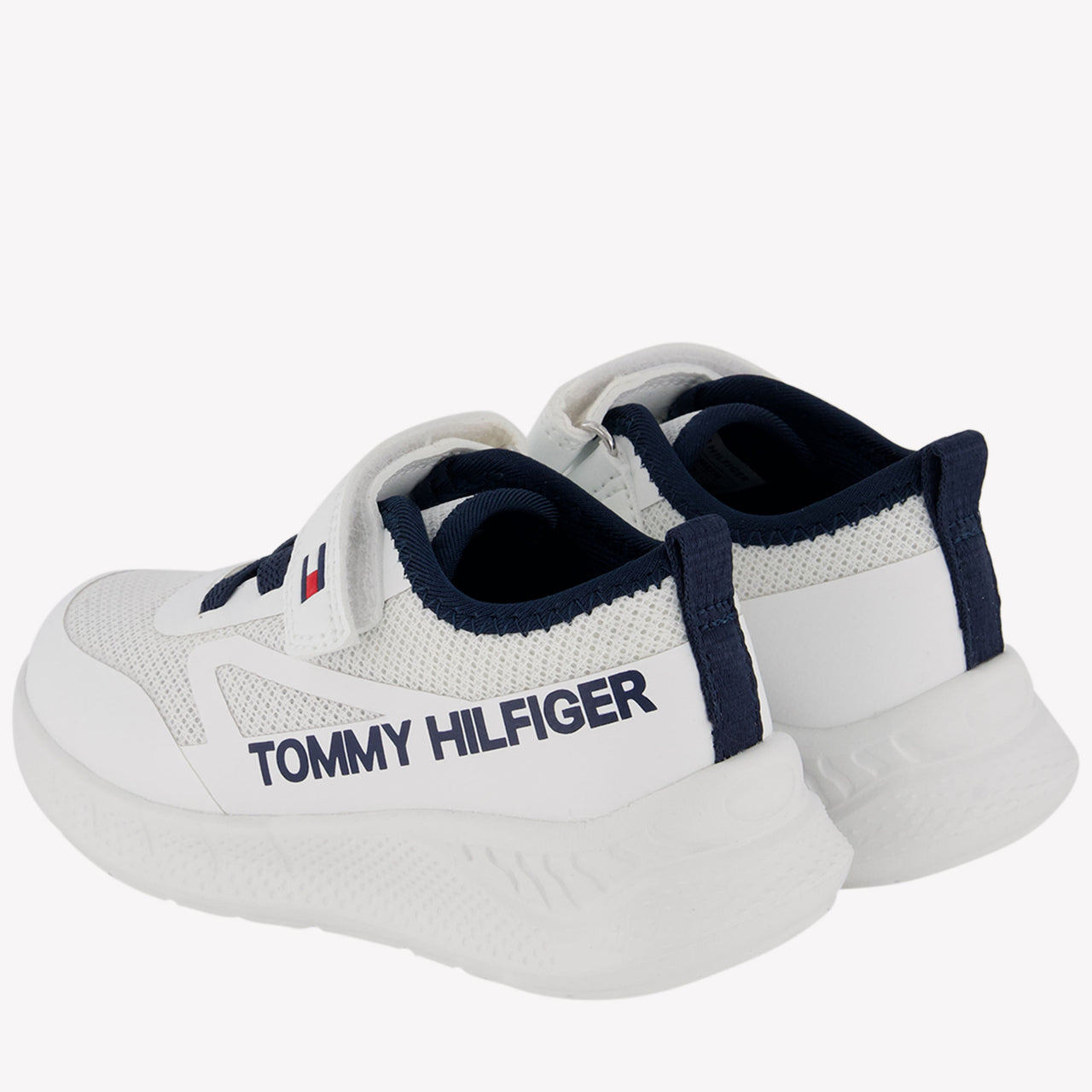 Tommy Hilfiger Garçons Baskets Blanc