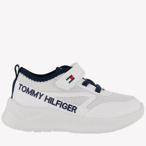 Tommy Hilfiger Garçons Baskets Blanc