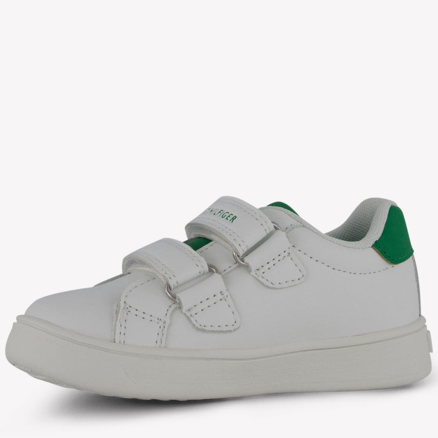 Tommy Hilfiger Garçons Baskets Blanc