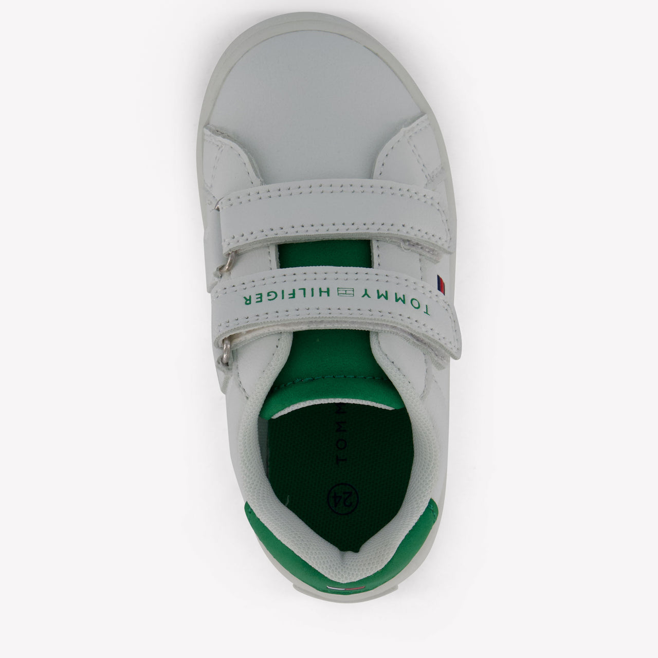 Tommy Hilfiger Garçons Baskets Blanc