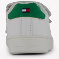 Tommy Hilfiger Garçons Baskets Blanc