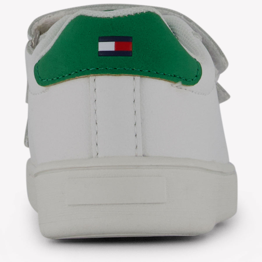 Tommy Hilfiger Garçons Baskets Blanc