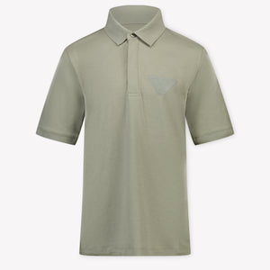 Armani Kinder Garçons Polo Beige