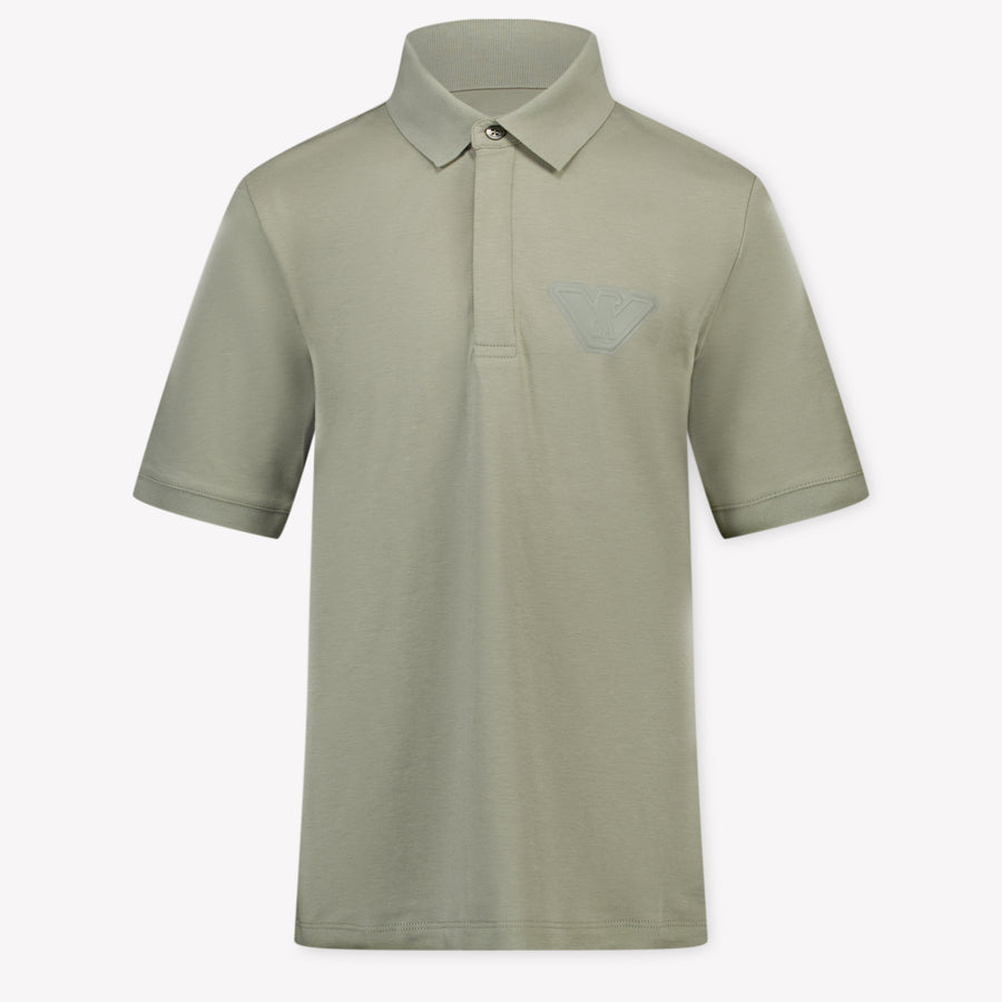 Armani Kinder Garçons Polo Beige