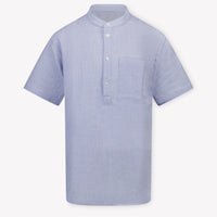 Armani Children's Boys Bluse Hellblau
