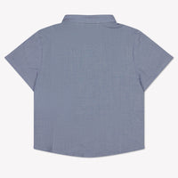 Armani bébé Garçons Chemisier Bleu Clair