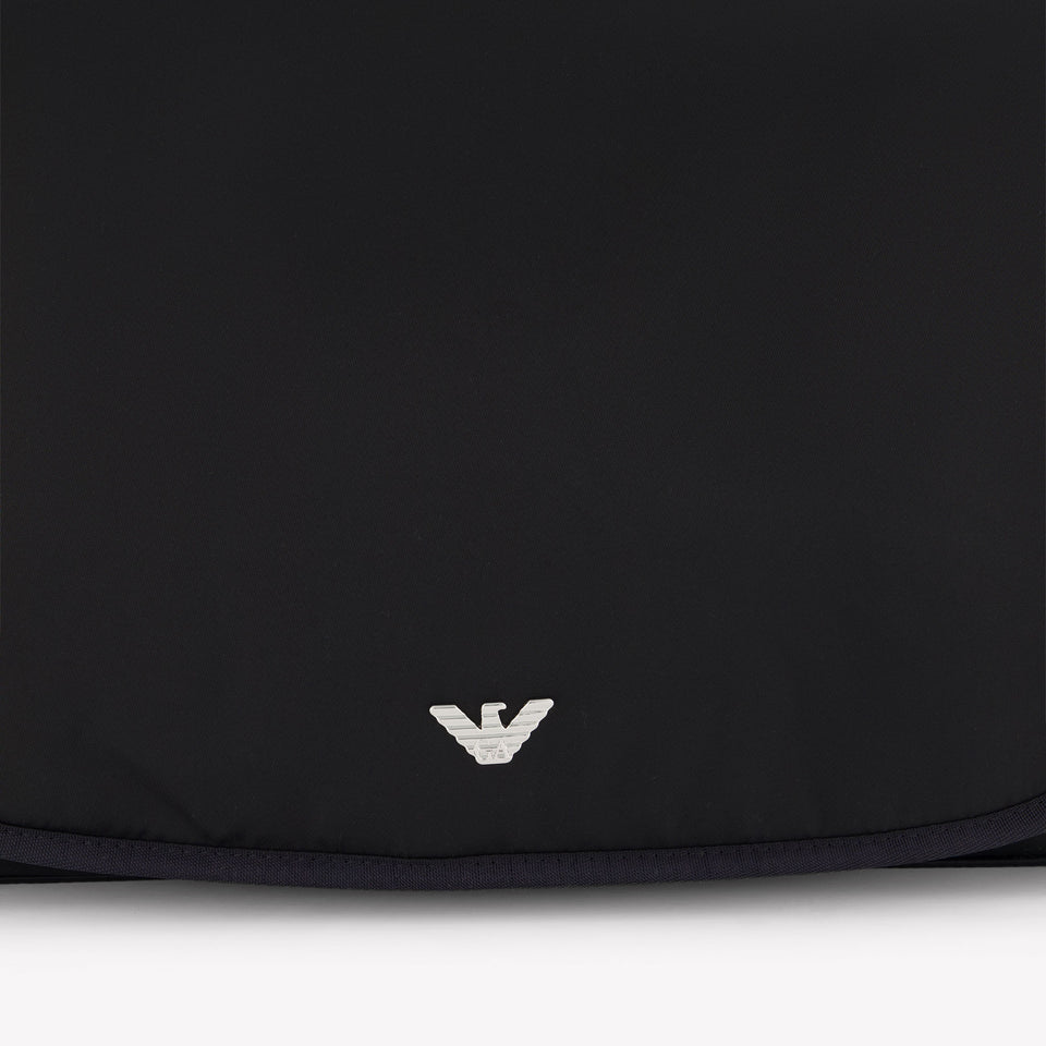 Armani Baby Unisex Borsa per pannolini dentro Nero