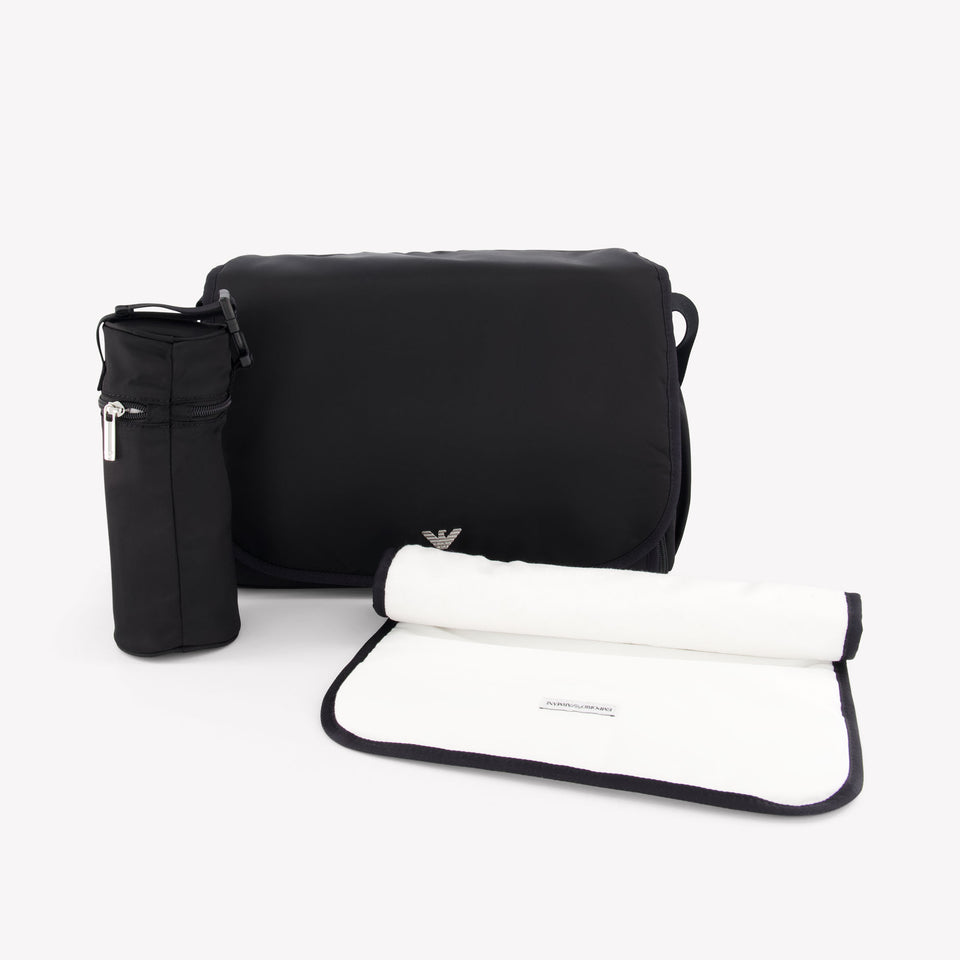 Armani baby Unisex Sacca per pannolini Nero