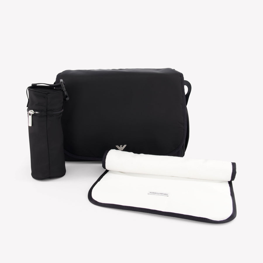 Armani bébé Garçons Sac à couches Noir