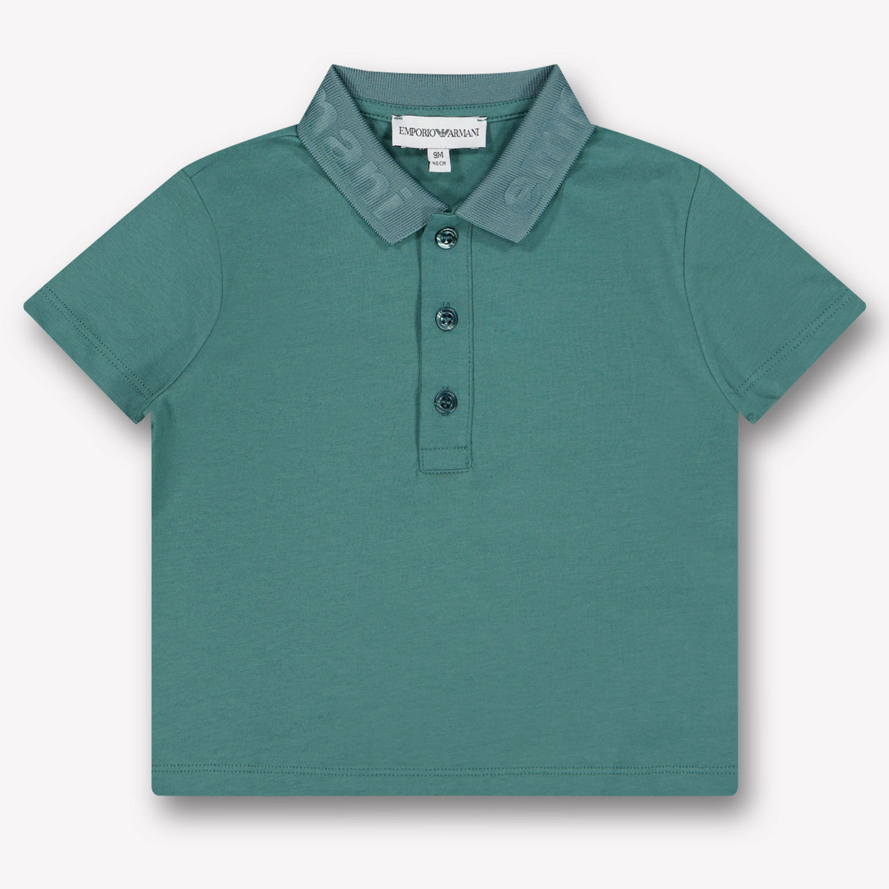 Armani bébé Garçons Polo Vert Foncé
