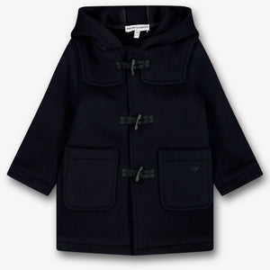 Armani Baby Jungen Winterjacke Dunkelblau
