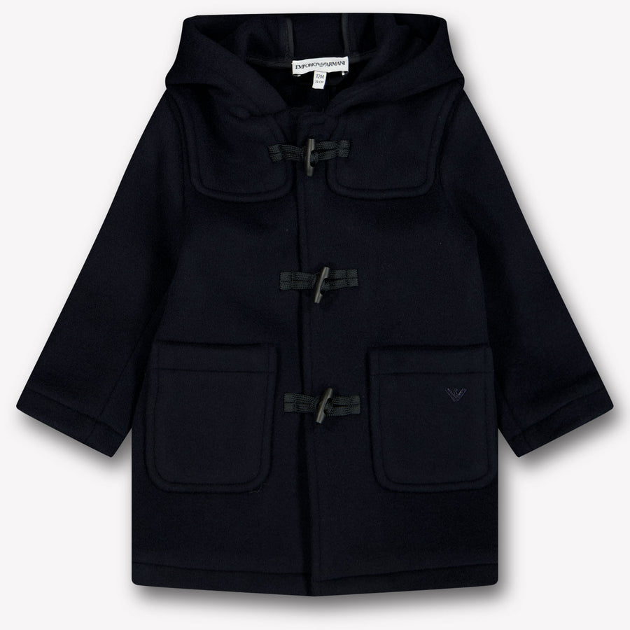 Armani Baby Jungen Winterjacke Dunkelblau