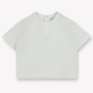 Armani bébé Garçons T-shirt Blanc