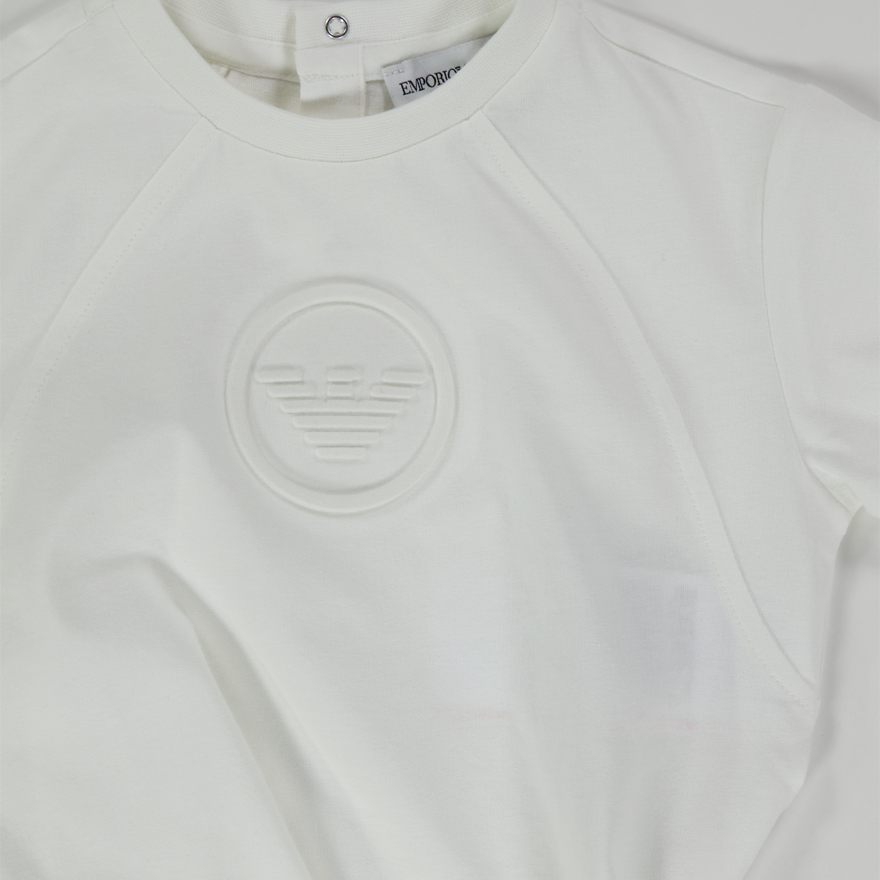 Armani bébé Garçons T-shirt Blanc
