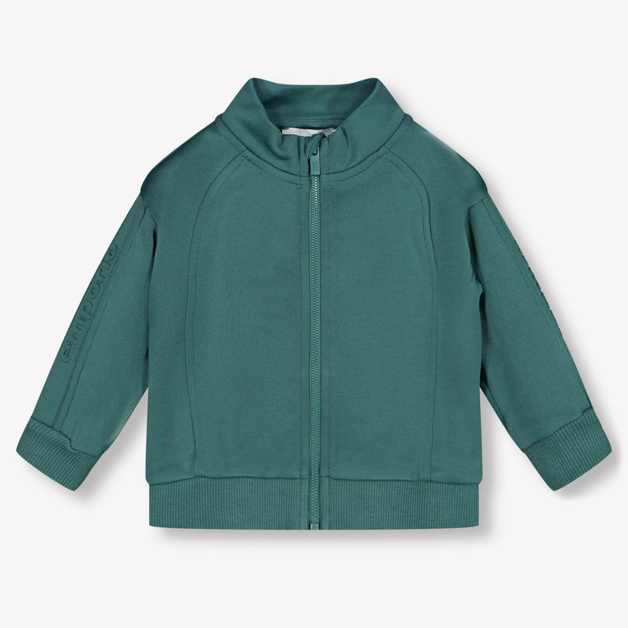Armani Baby Jungen Strickjacke In Dunkelgrün