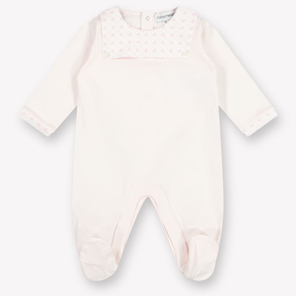 Armani Baby Meisjes Boxpakje In Licht Roze