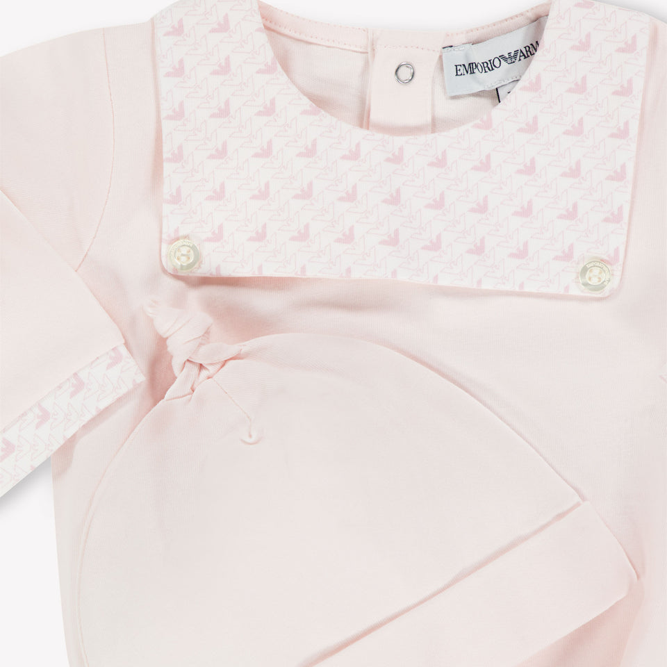 Armani Baby Meisjes Boxpakje In Licht Roze