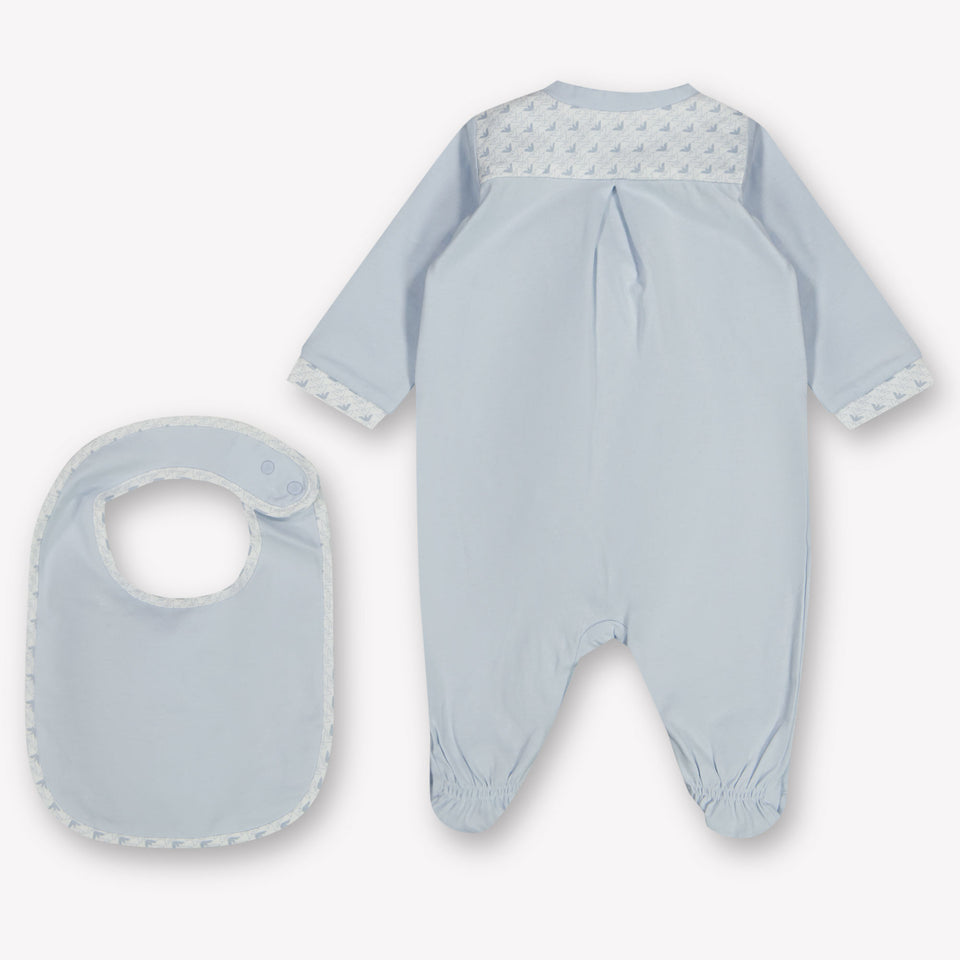Armani bébé Filles Boîte en boîte Bleu Clair