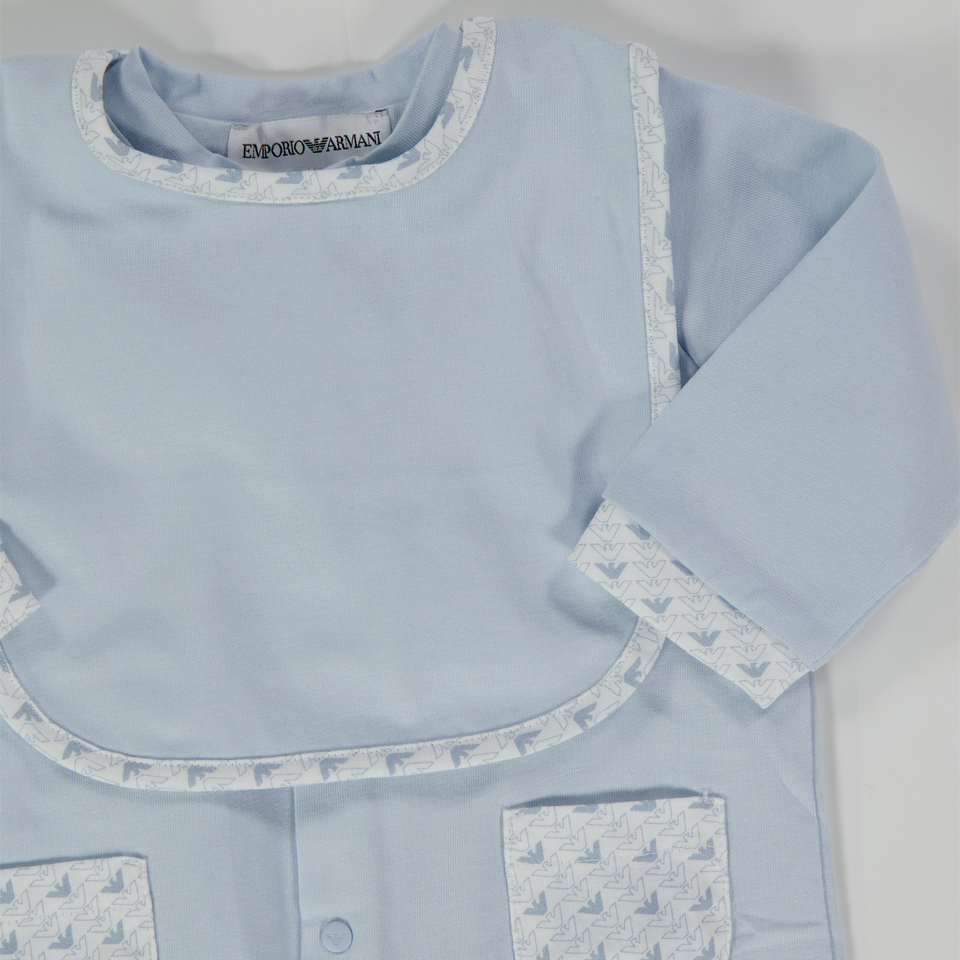 Armani bébé Filles Boîte en boîte Bleu Clair