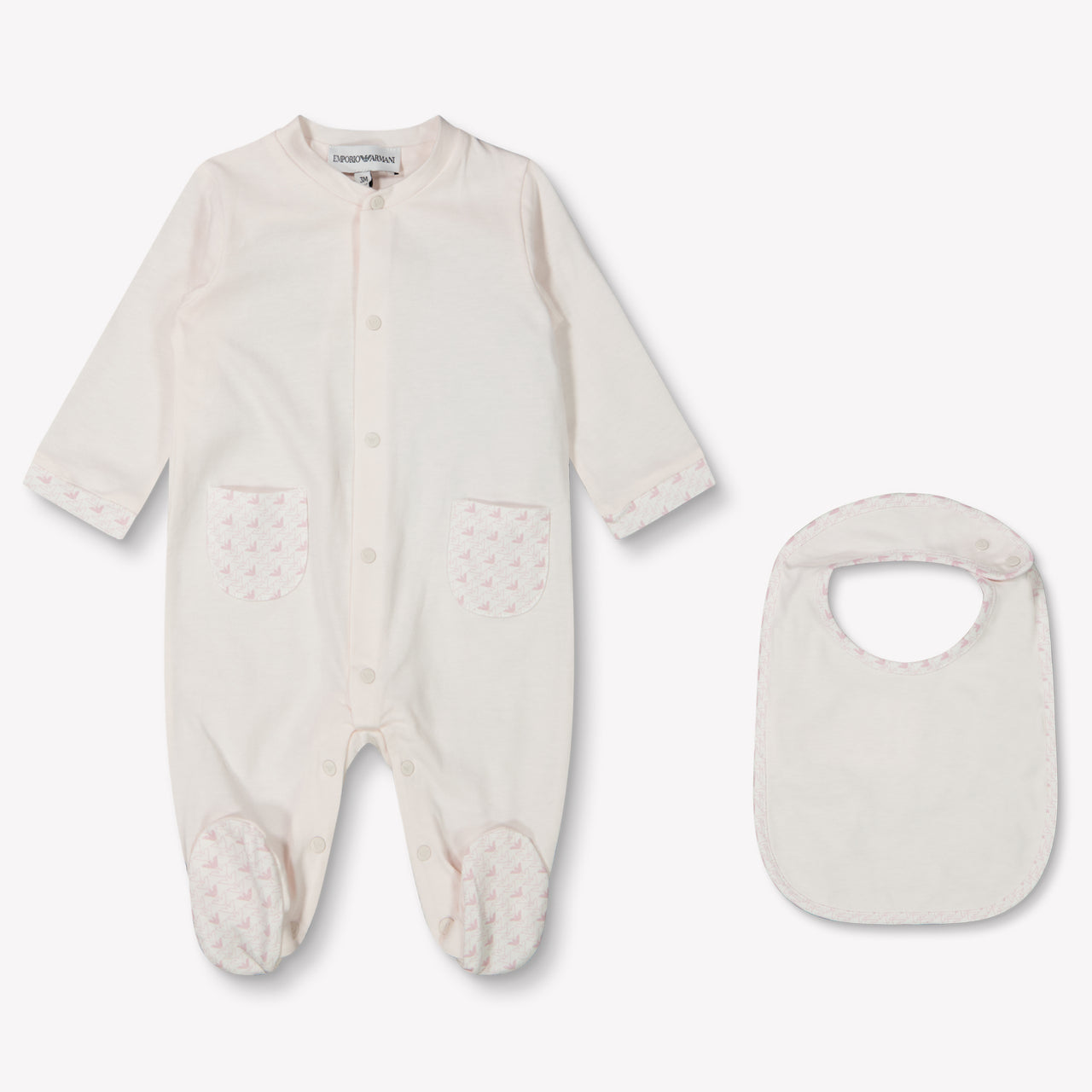 Armani bébé Filles Boîte en boîte Rose Léger