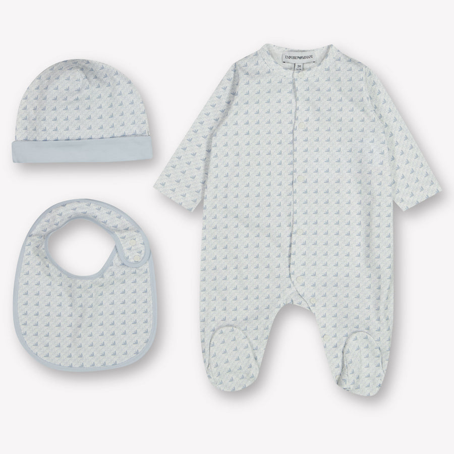 Armani bébé Filles Boîte en boîte Bleu Clair