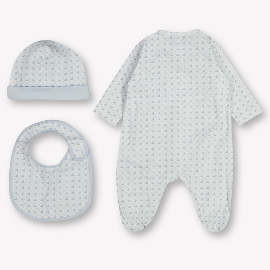 Armani bébé Filles Boîte en boîte Bleu Clair