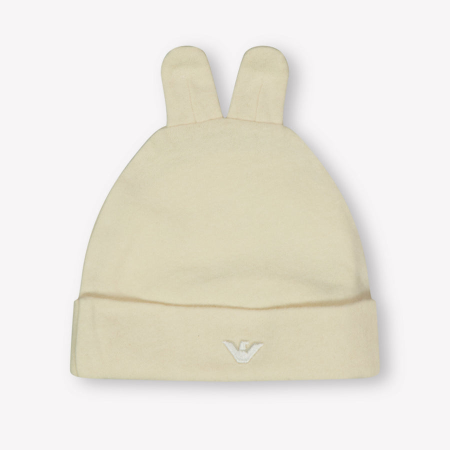 Armani Baby Mädchen CAP IN Creme