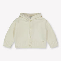 Armani bébé Filles Gilet Crème