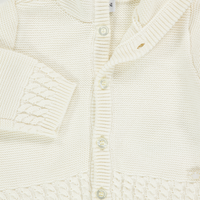 Armani bébé Filles Gilet Crème