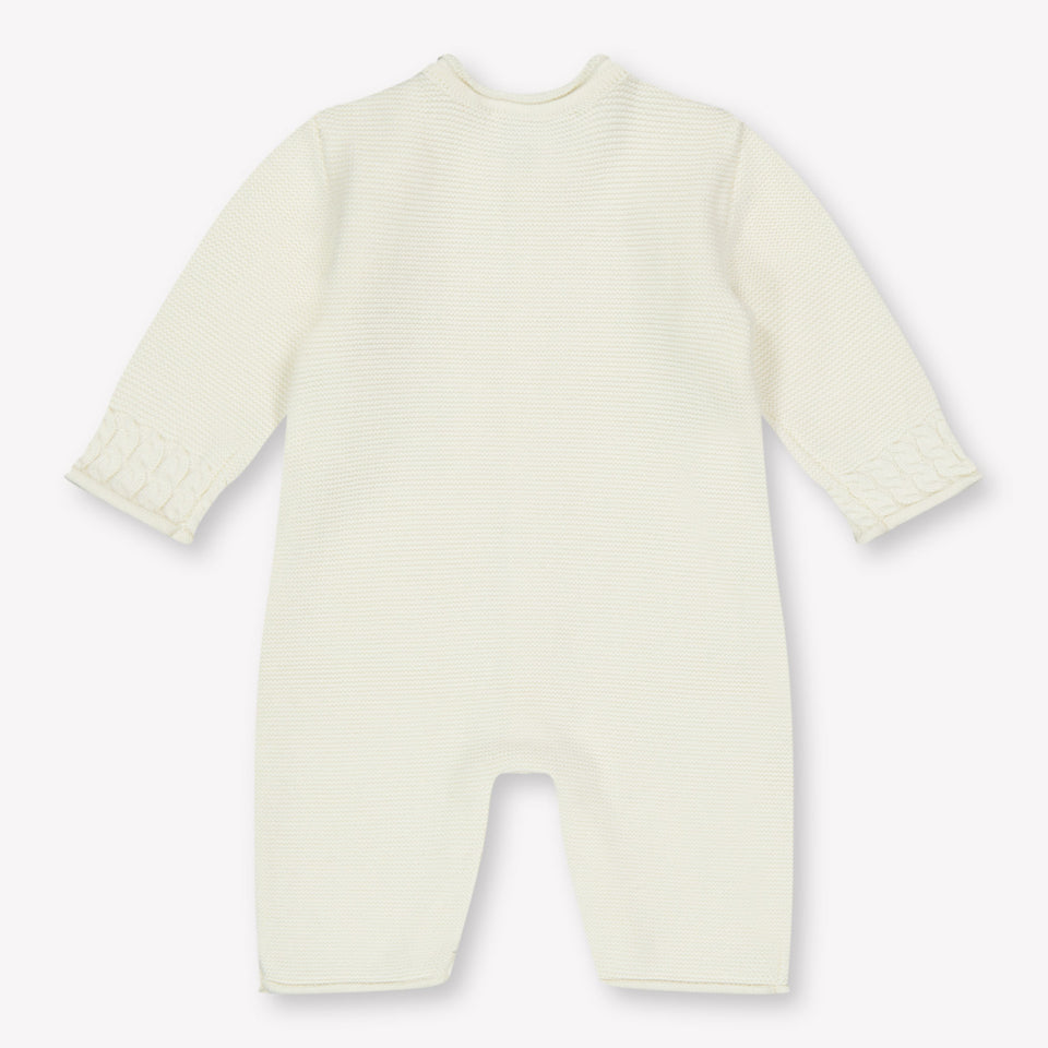 Armani baby Unisex Abito in scatola Crema