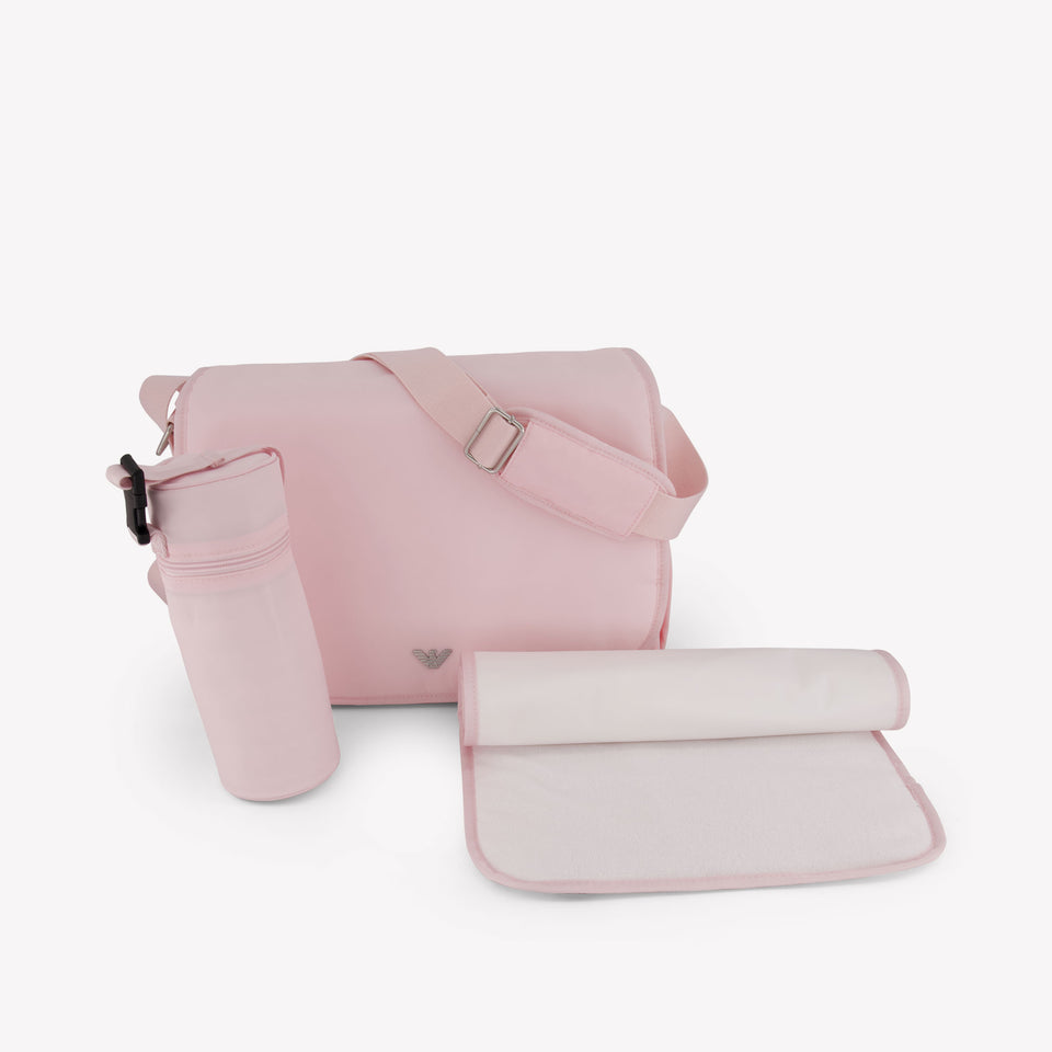 Armani baby Ragazze Sacca per pannolini Rosa Chiaro
